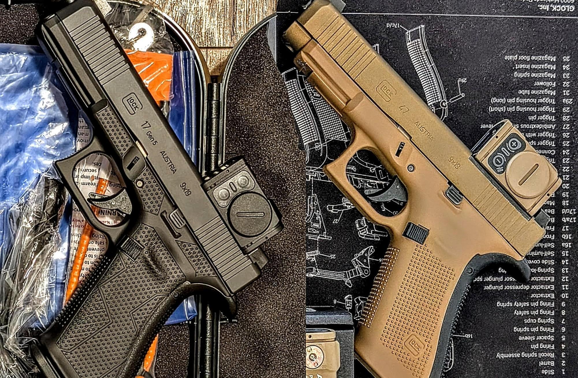 Glock 47 vs Glock 17 | Valortec Glock 47 vs Glock 17