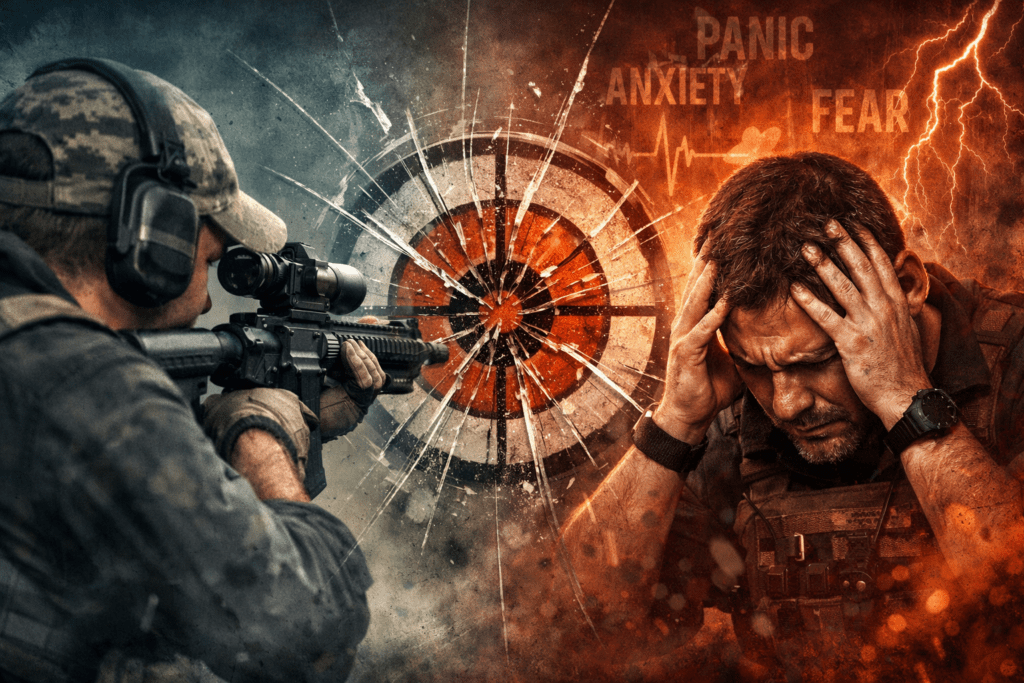 Stress and focus the duality of combat