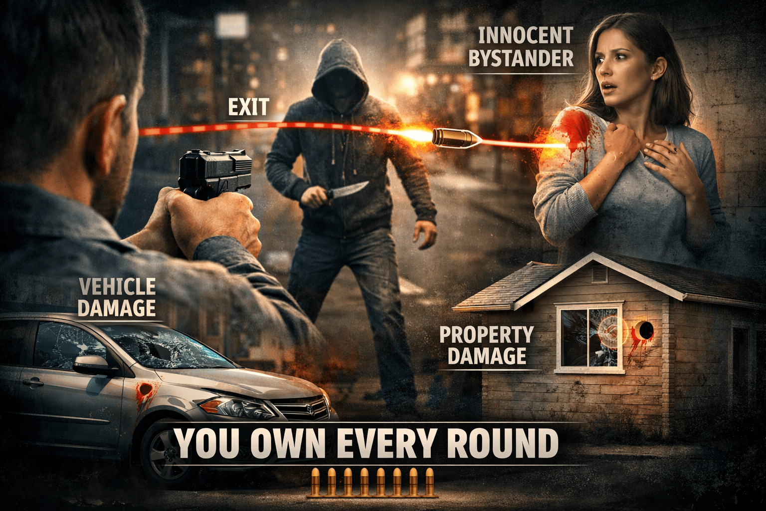 You own every round