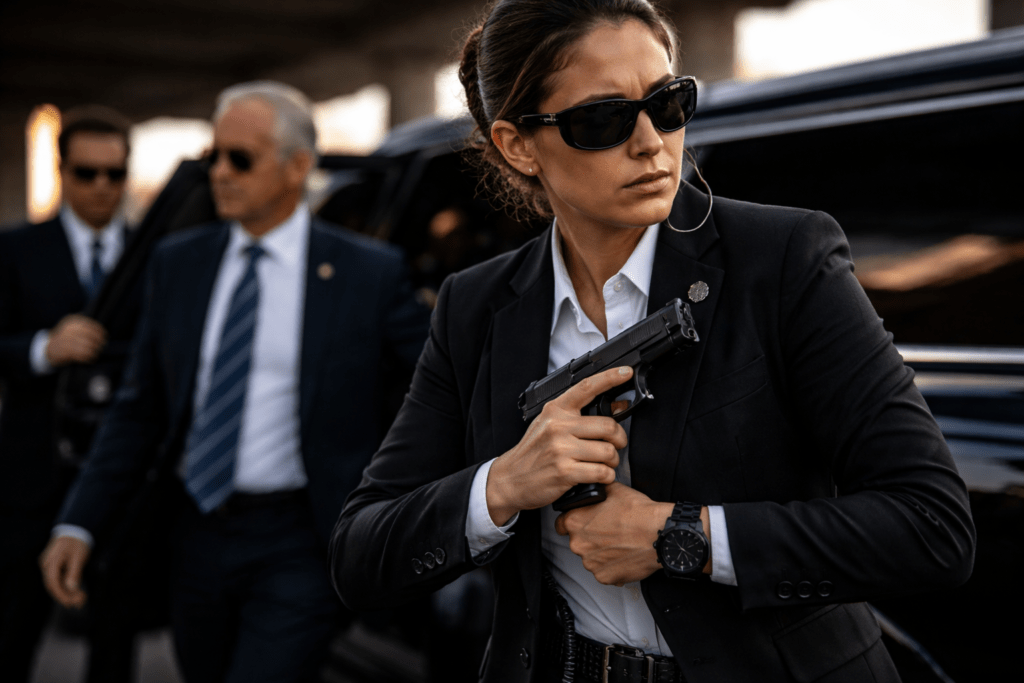 negligent discharge by a U.S. Secret Service agent