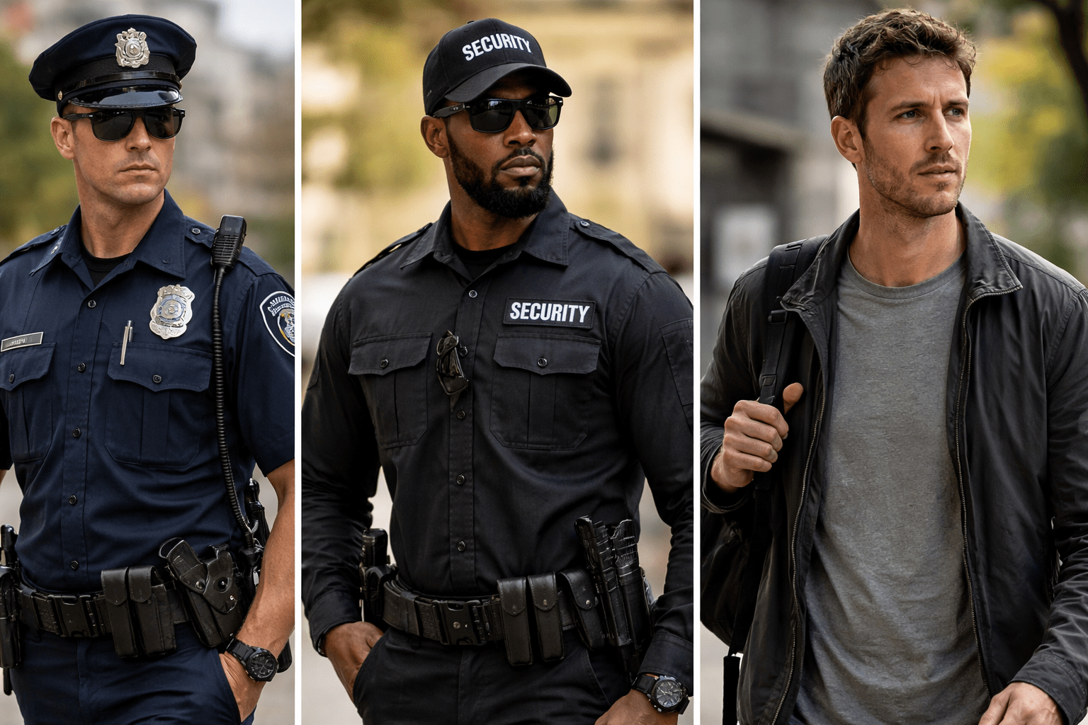 How Criminals Perceive Police, Security, and Civilians