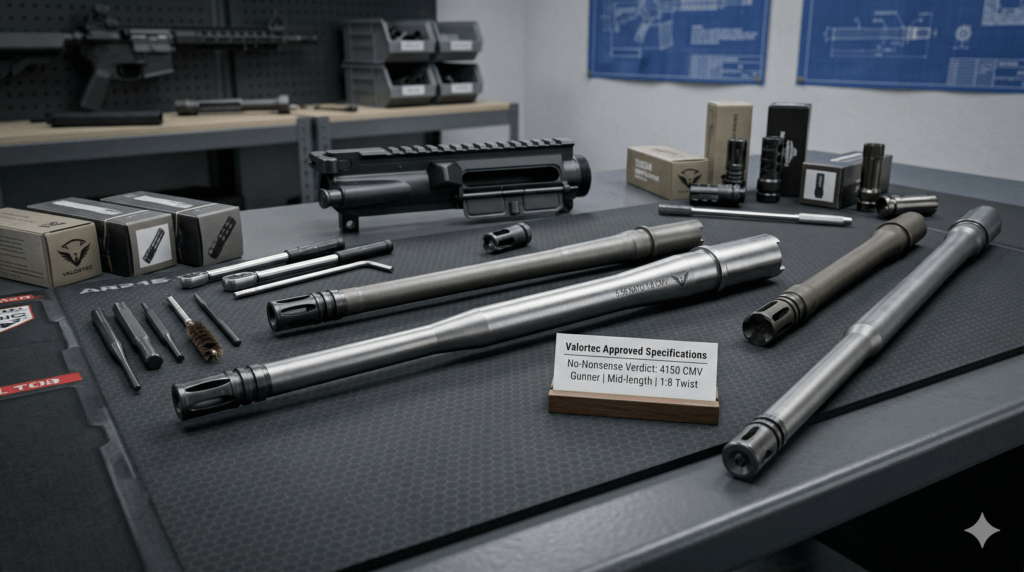 AR-15 barrel selection