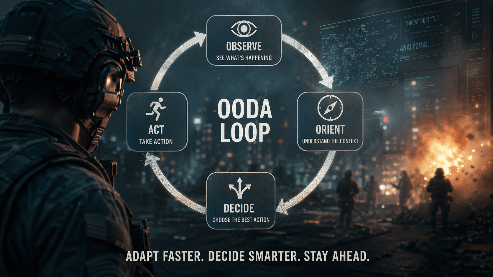 OODA loop strategy in action