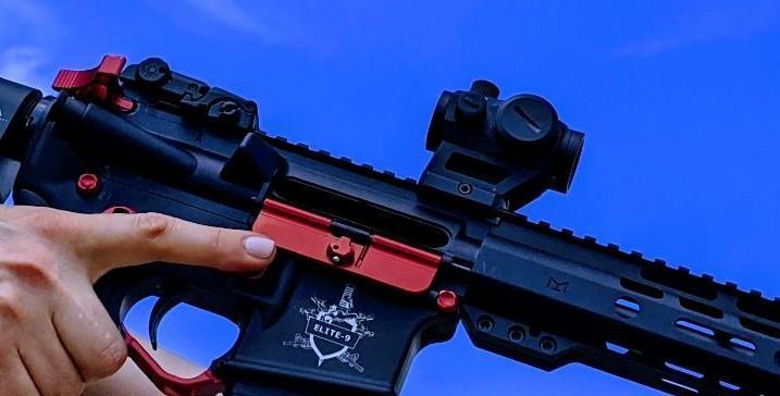 AR-15 optic placement