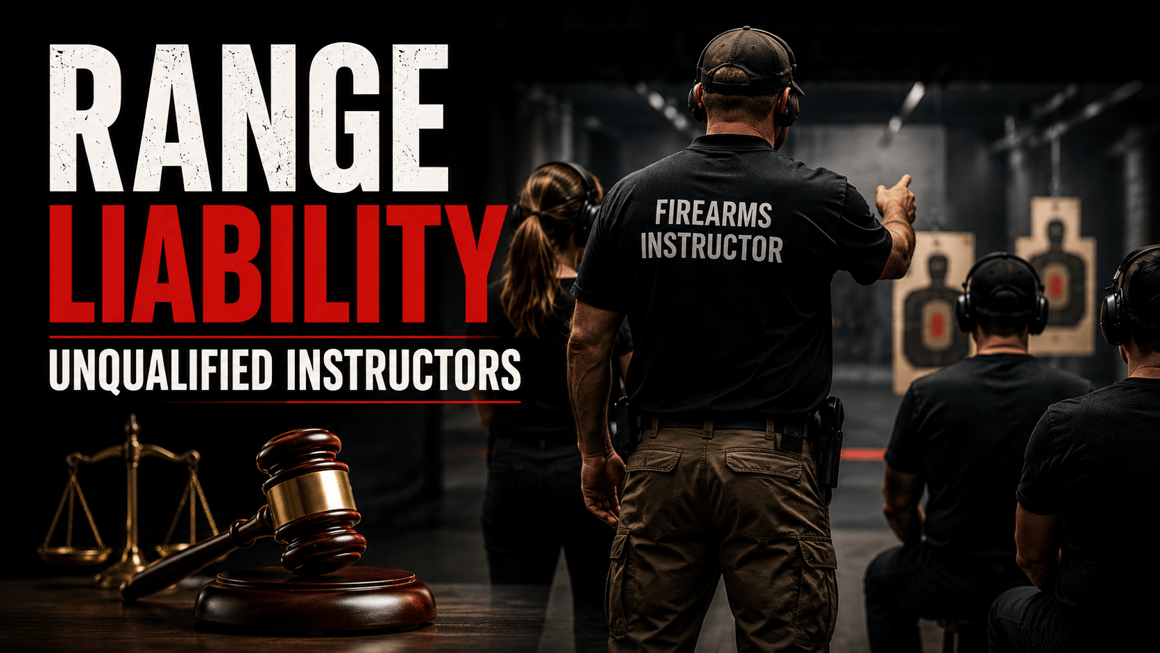 Range liability and instructor safety | Valortec Range liability and instructor safety