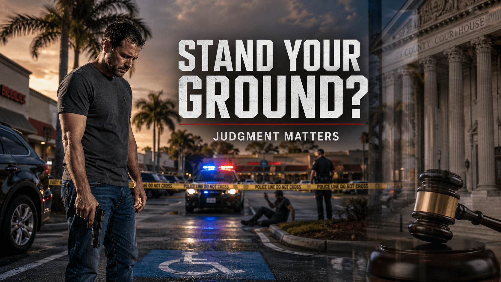 Stand your ground Judgment matters | Valortec Stand your ground Judgment matters